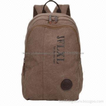 Canvas Backpack, Fashion and Vintage Style